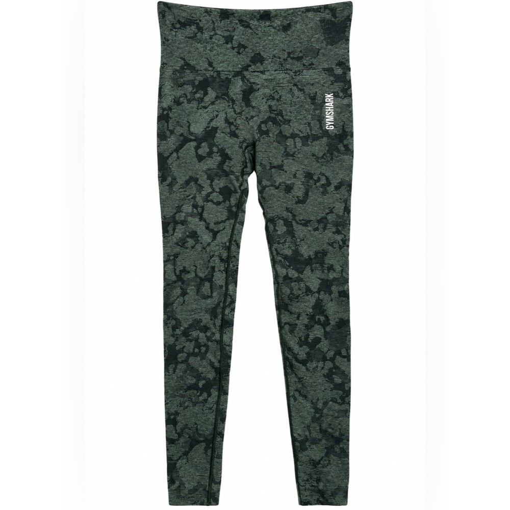 Gymshark Adapt Camo Seamless Leggings Women’s Medium Green Black